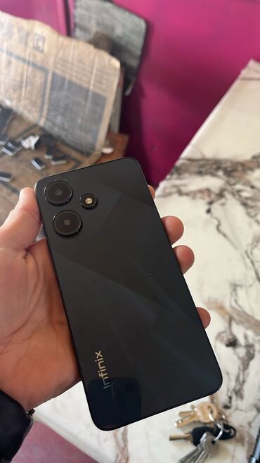 Infinix: Infinix Hot 30 Play, 128 GB, rəng - Göy, Face ID
