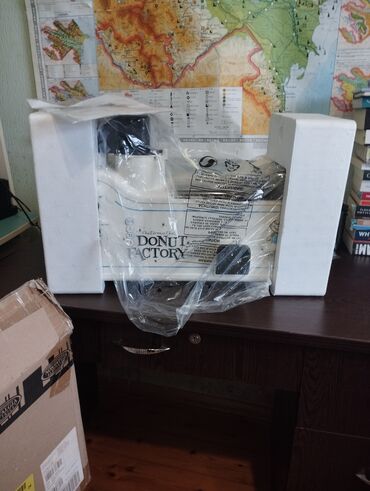 фритюр: Nostalgia MDF200 “Automatic Donut Factory” – mini ponçik aparat -
