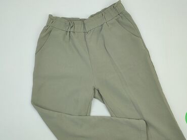 zara dzianinowe spodnie: Material trousers, Reserved, L (EU 40), condition - Very good