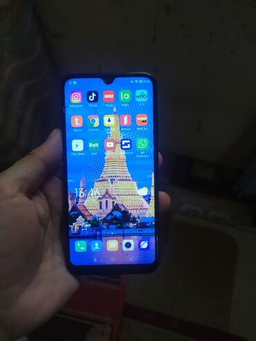 Redmi: Redmi A3, 64 GB, rəng - Göy, Barmaq izi