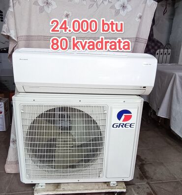 Kondisionerlər: Kondisioner Gree, İşlənmiş, 70-80 kv. m, Split sistem, Kredit yoxdur, Pulsuz quraşdırılma