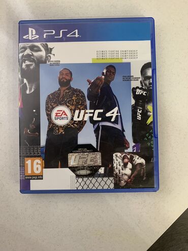PS4 (Sony PlayStation 4): Продается UFC4 
Отличное состояние 
торг возможен 
Цена:2350