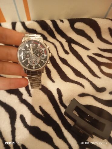 Классические часы: Классические часы часы, Серебро, США, Мужские, Б/у — 6