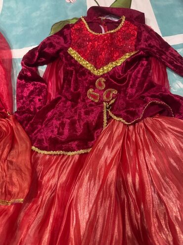 Milli geyimlər: Məhsul: Uşaq üçün milli geyim dəsti Təsvir: - Parlaq atlas — 6