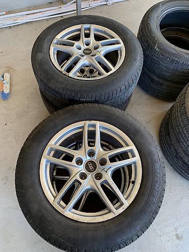 19 razmer Michelin təkərlər lap yaxşı vəziyətdə, disklər Porche