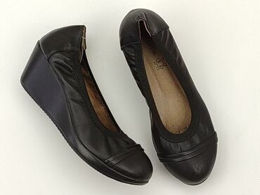 białe bluzki lniane damskie: Flat shoes for women, 37, condition - Good