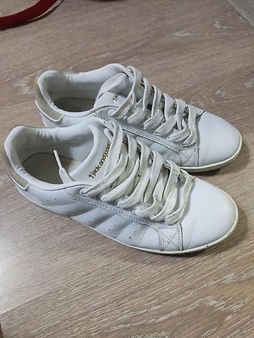 самые дешёвые: Мужские кроссовки, 40, Jack & Jones, Б/у, цвет - Белый, Самовывоз — 2
