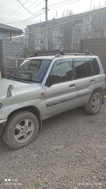 diska r13: Mitsubishi Pajero Pinin: 2001 г., 2 л, Автомат, Бензин, Внедорожник — 1