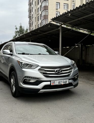 авто из кореи в наличии в бишкеке: Hyundai Santa Fe: 2017 г., 2.4 л, Автомат, Бензин, Кроссовер