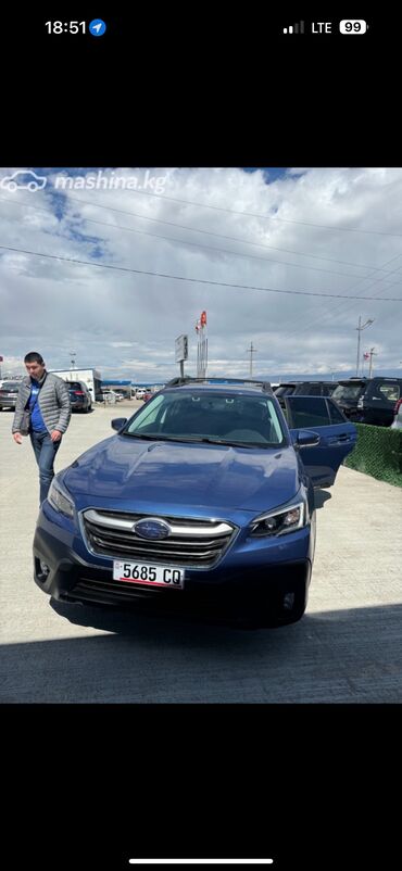 авто пежо: Subaru Outback: 2020 г., 2.5 л, Автомат, Бензин, Внедорожник