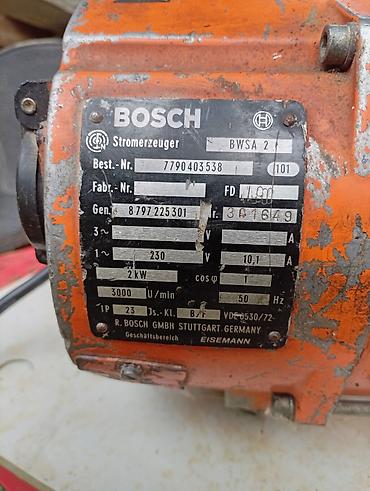 Agregati: Benzinski agregat/kompresor Bosch sa motorom Briggs & Stratton — 5
