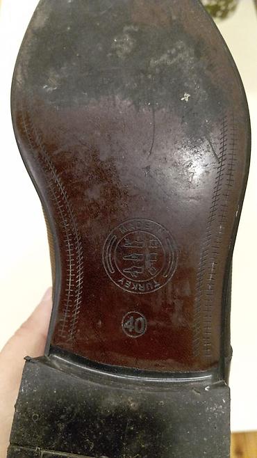 ayaqqabı kişi: Nevzat brendinin klassik kişi ayaqqabısı - Model: kap-toe, bağlamalı — 2