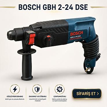 Alətlər: BOSCH GBH 2-24 DSE Professional perforator - 800W güc: yüksək — 1