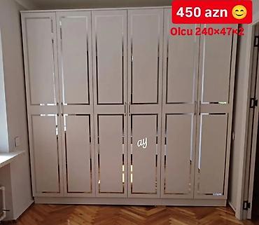 Dolablar: Yeni, 4 qapılı, Güzgülü, Açılan, Düz dolab — 3