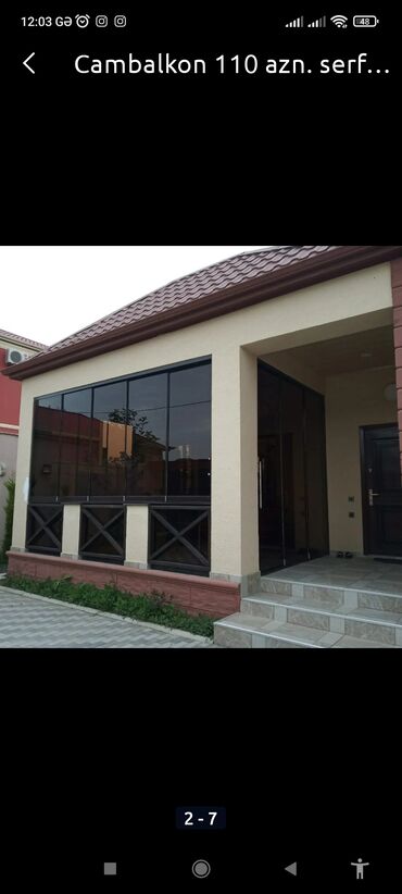 Balkonlar: Cam balkon sifarişləri qəbul olunur çatdırma qurasdirma pulsuzdur — 27
