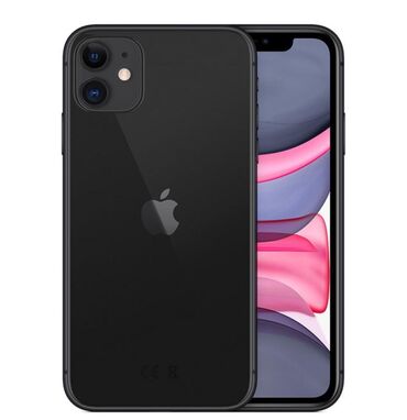 айфон 11 черный: IPhone 11, Б/у, 128 ГБ, Jet Black, 74 %