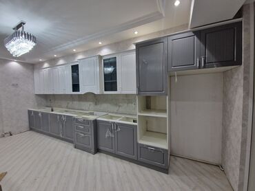 Sifarişlə mətbəx mebeli: Sifarişlə mətbəx dəsti, Özü çəkən petlələr, MDF, Kredit yoxdur, Pulsuz çatdırılma, Ödənişli çatdırılma, Rayonlara çatdırılma — 2