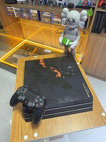 hunter: 🎮 PlayStation 4 Pro Monster Hunter World Edition Tam işlək — 4