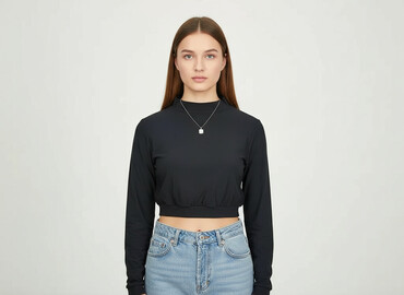 spódnice basic czarne: Women's blouse, size S