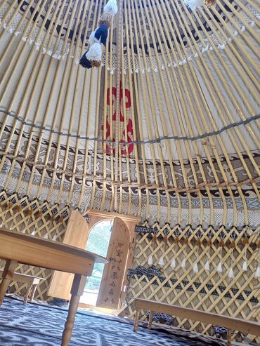 Продажа юрт: Продажа юрты, Каркас Деревянный, 100 баш, Диаметр: 7 метров — 6