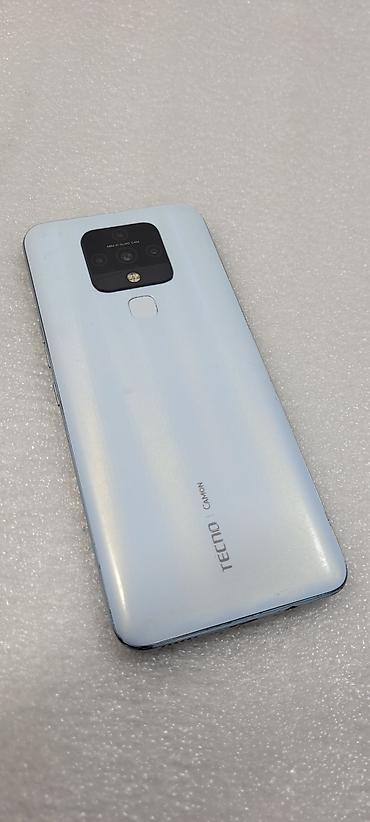 Tecno: Tecno Camon 16, Б/у, 128 ГБ, цвет - Голубой, 2 SIM — 8