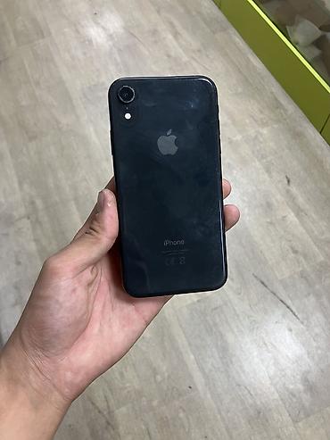 iphone telefon: IPhone Xr, Б/у, 128 ГБ, Черный, 100 % — 6