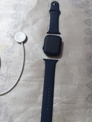 apple watch qiymeti azerbaycanda: Yeni, Smart saat, Apple, Аnti-lost, rəng - Qara