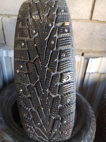 сл9 сл7: Шины 155 / 70 / R 13, Зимняя шипованная, Б/у, Комплект, Легковые, Accelera — 1