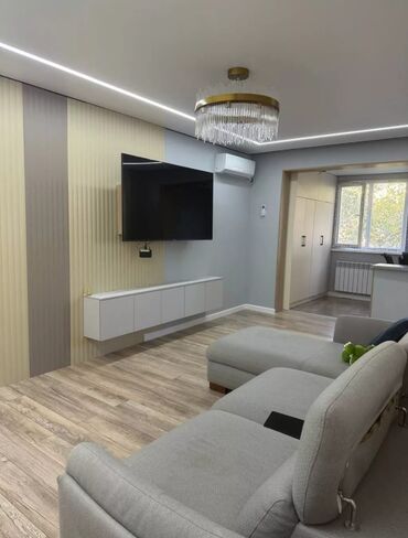 интересует: 3 комнаты, 58 м², 104 серия, 4 этаж, Евроремонт