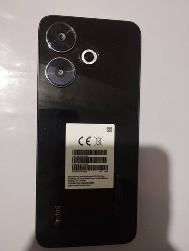 poco 6: Redmi, Redmi 13, Б/у, 128 ГБ, цвет - Черный, 1 SIM