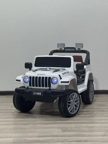 Uşaq üçün elektrik maşınları: 🚙 Uşaq elektrik maşını – JEEP SUPERCAR LT-598 (4x4) 🚀 ✨ Tam ötürücülü — 10