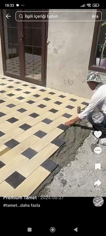 Kafel və bitirmə daşları: Müxtəlif formalarda tamet daslarin satış istehsal sifariş adim rasif — 3