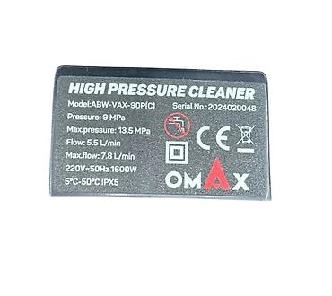 Аппараты для автомоек: №: 17606 Məhsulun adı: Yüksək təzyiqli yuyucu Omax ABW-VAX-90PC Brend — 2