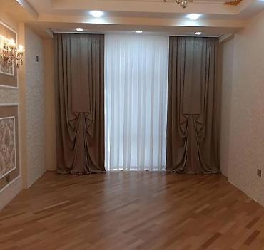 geometri: Tor şəffaf pərdə/parça – kətan, kvadrat naxışlı eni 3m =hün 2m yenidi — 3