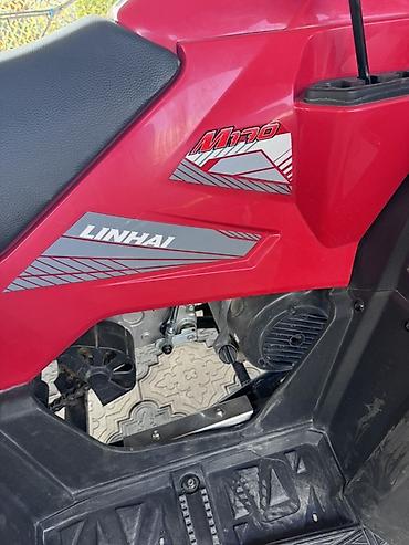 детские квадрацыклы: Квадроцикл Linhai M170 пробег - 700км - Двигатель: 4‑тактный — 6