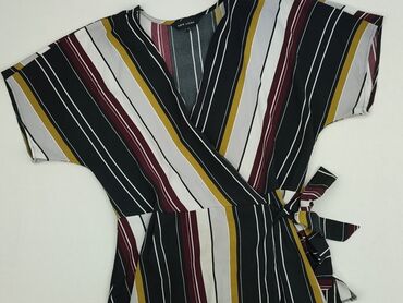 guess t shirty w paski: New Look, Women's blouse, size M (EU 38)