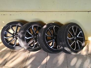 kardanlar: Toyota loqolu yüngül lehimli disk və təkər dəsti. Elan 4 ədəd komplekt — 1