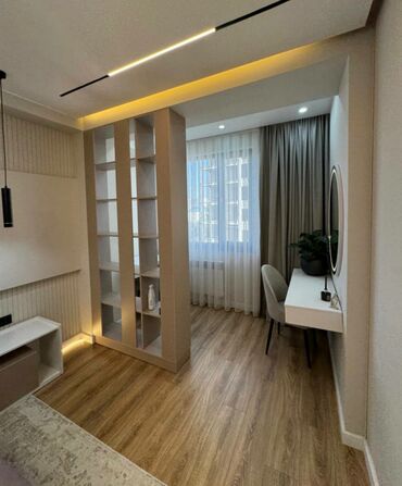 долгосрочная квартира бишкек васток 5: 3 комнаты, 106 м², Элитка, 5 этаж, Дизайнерский ремонт