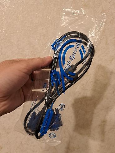cat kabel: VGA kabellər satılır. Uzunluğu 1.5 metrdir. Kompüter, monitor — 2