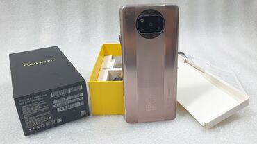 poco m3: Poco X3 Pro, Б/у, 128 ГБ, цвет - Золотой, 2 SIM