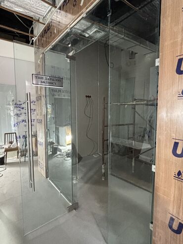 Душевые кабины: Душевые кабины стеклянное ограждение стеклянные двери под ваши размеры — 13