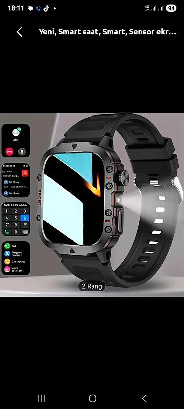 samsung watch 1: Yeni, Smart saat, Smart, Sensor ekran — 1