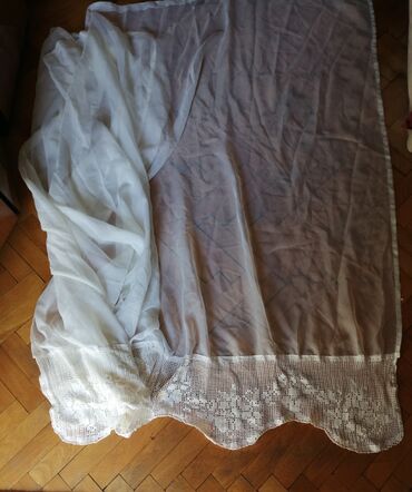 draperi i zavese: Net, Voile & Sheer Curtains, color - White