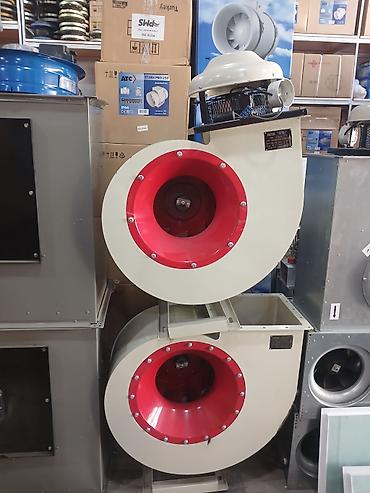 Sənaye radial fanlar – kimyəvi davamlı, yüksək məhsuldarlıqlı
