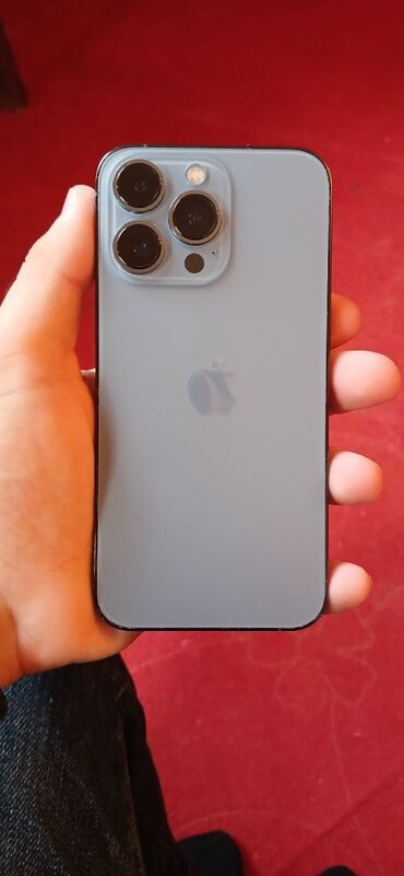 Apple iPhone: IPhone 13 Pro, 128 GB, Sierra Blue, Face ID