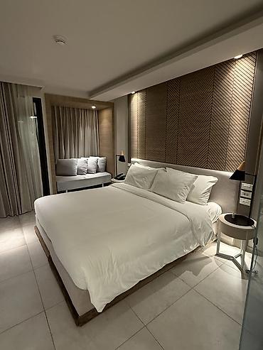 hostel osh: 1 комната, Восток-5 мкр, Душевая кабина, Постельное белье, Кондиционер — 3