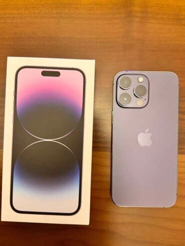 iphone 16 pro qiyməti: IPhone 14 Pro, 256 GB, Deep Purple