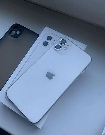 IPhone 11, Б/у, 128 ГБ, Белый, Кабель, Зарядное устройство, Коробка, 78 %