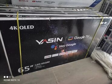 установка антенны: Телевизоры- yasin 65q90 165 см 65" 4k (google tv) - описание: в