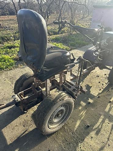 Motobloklar: Motoblok və qoşqu dəsti - Güclü benzin mühərrikli motoblok - Ön — 6